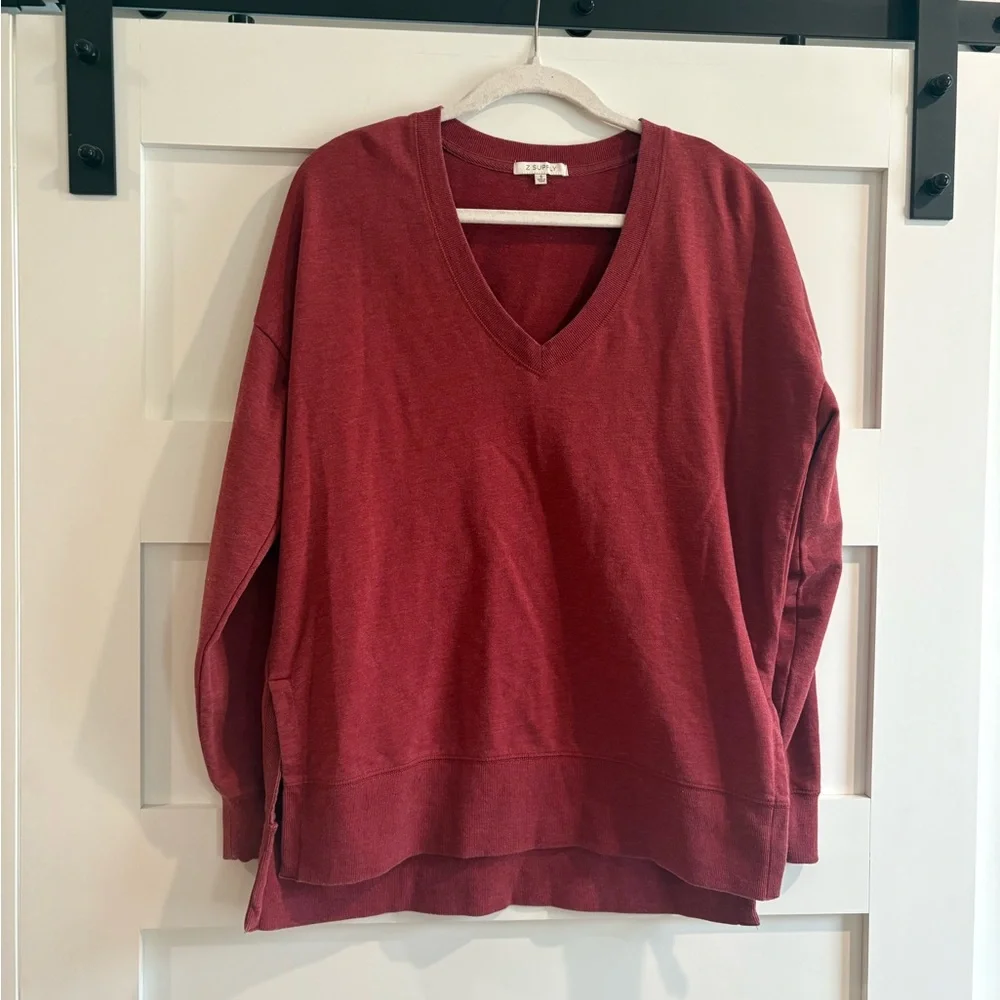Z Supply V Neck Weekender Size small - Picture 2 of 2